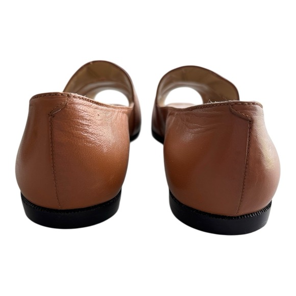 JAZZ Brand Shoes Womens Size 7 M Brown Leather Loafers Made In Spain Vintage‎ - Picture 6 of 10